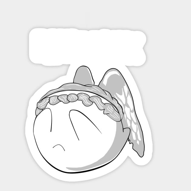 Weeping Ghost Sticker by Uwaki